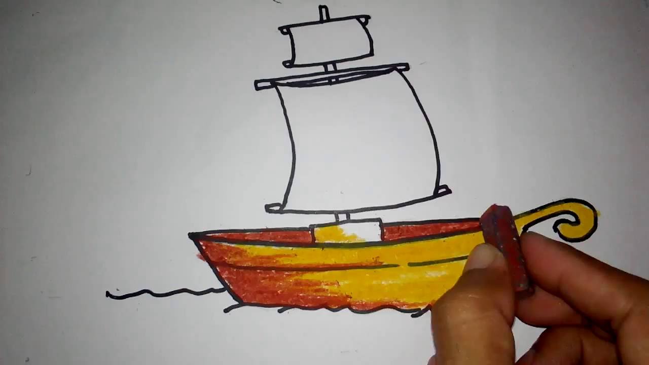 Detail Gambar Sketsa Perahu Nomer 30