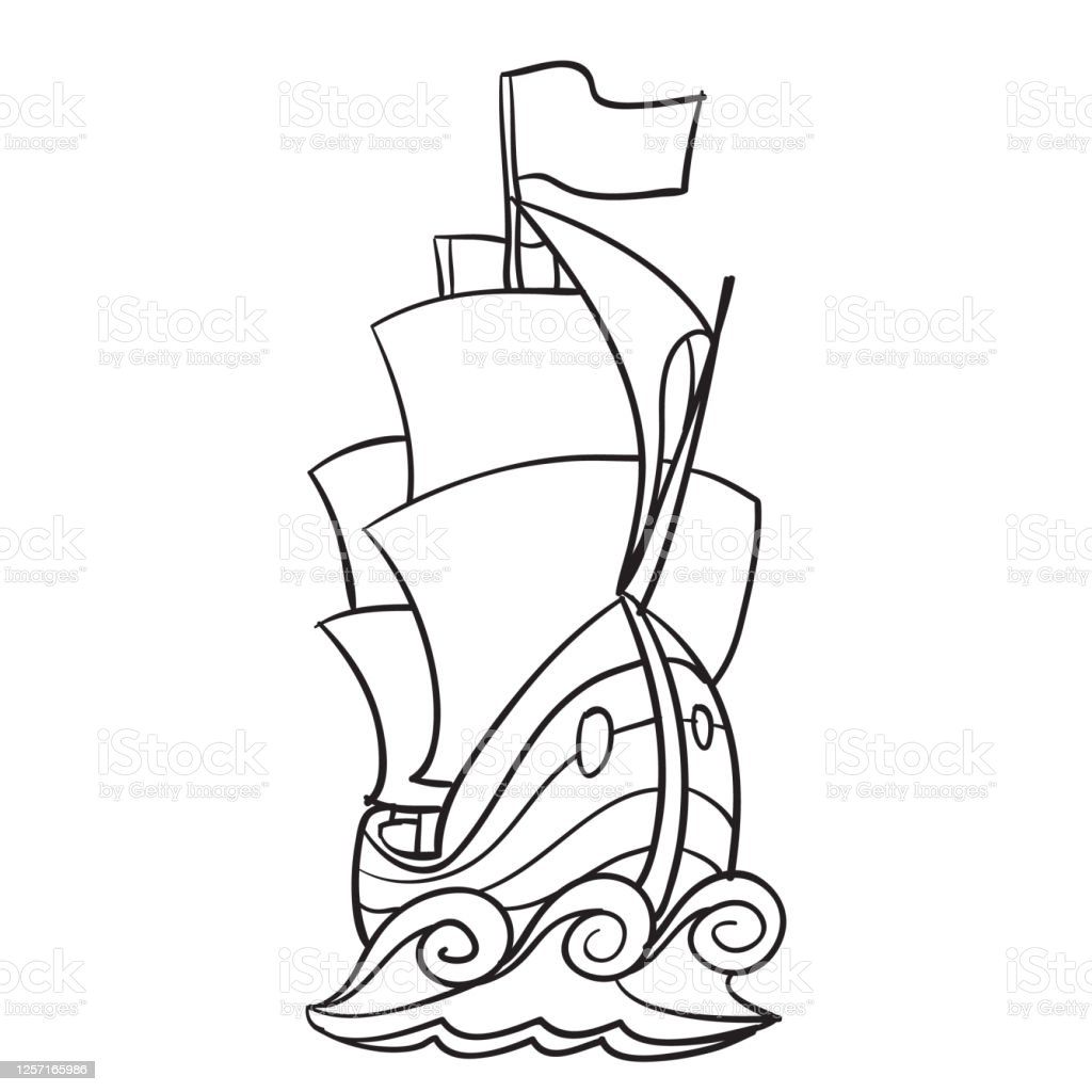 Detail Gambar Sketsa Perahu Nomer 10