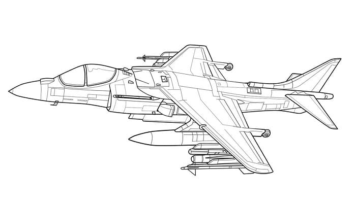 Detail Gambar Sketsa Pesawat Terbang Jet Nomer 6