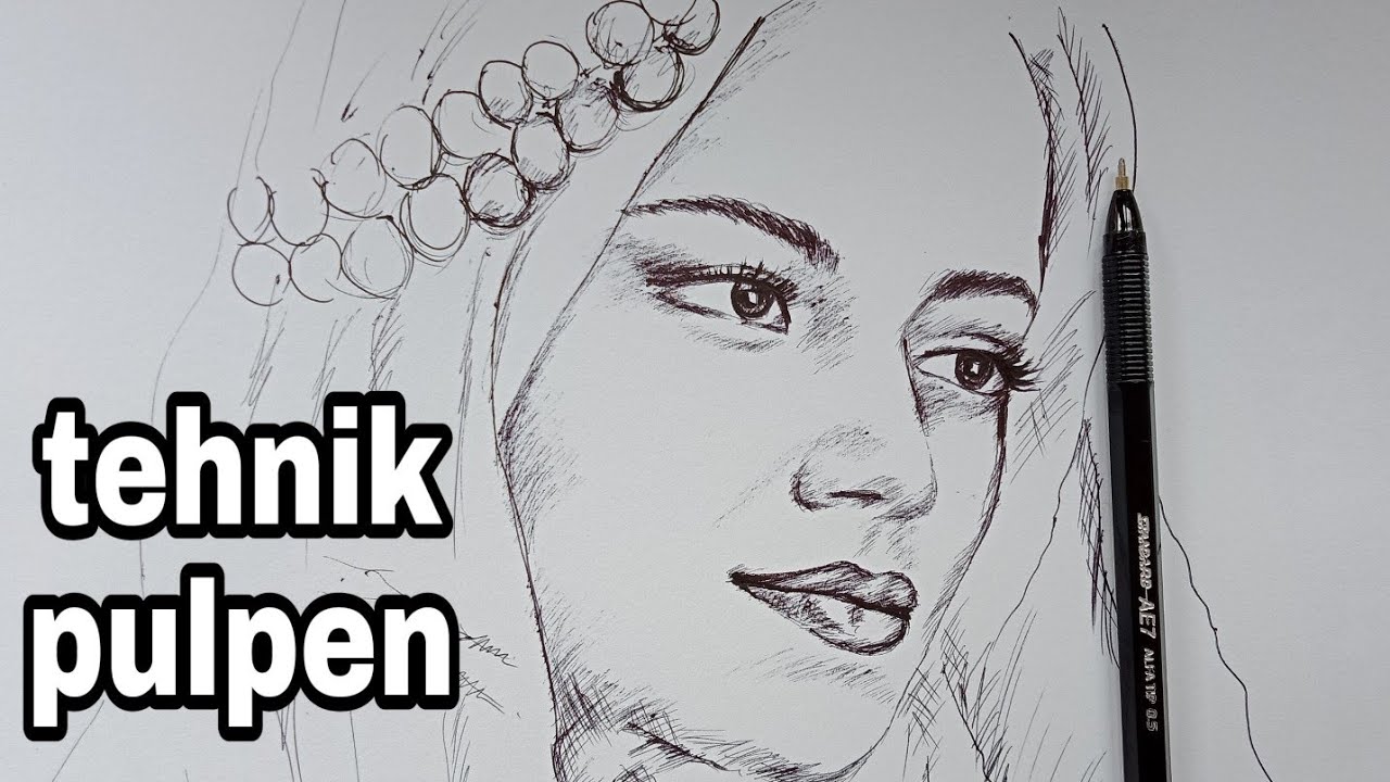 Detail Gambar Sketsa Pulpen Nomer 24