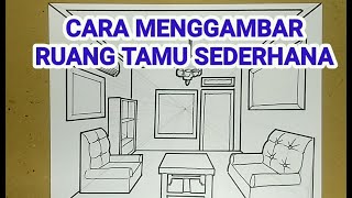 Detail Gambar Sketsa Ruang Tamu Nomer 28