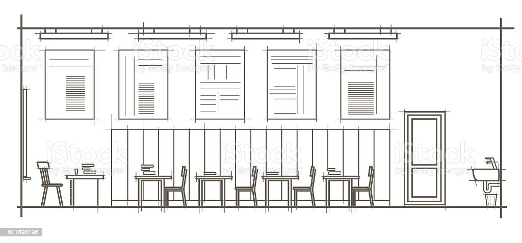 Detail Gambar Sketsa Ruangan Kelas Nomer 46