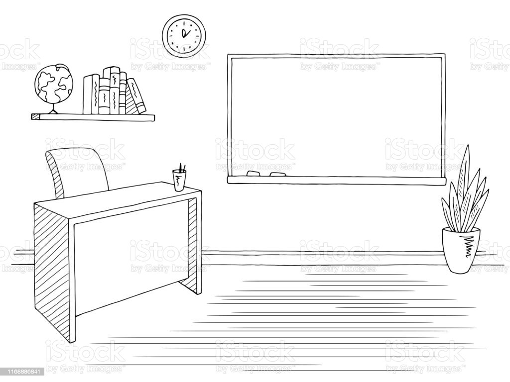 Detail Gambar Sketsa Ruangan Kelas Nomer 10