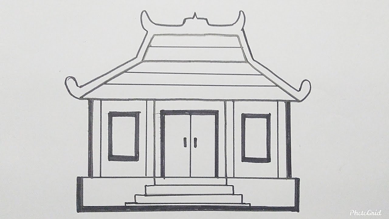 Detail Gambar Sketsa Rumah Adat Nomer 14