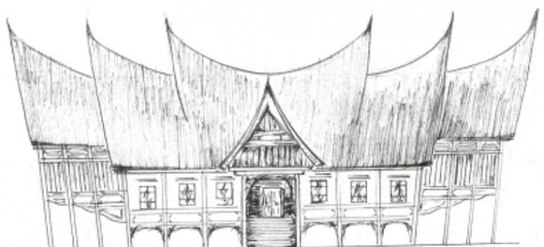 Detail Gambar Sketsa Rumah Adat Nomer 41