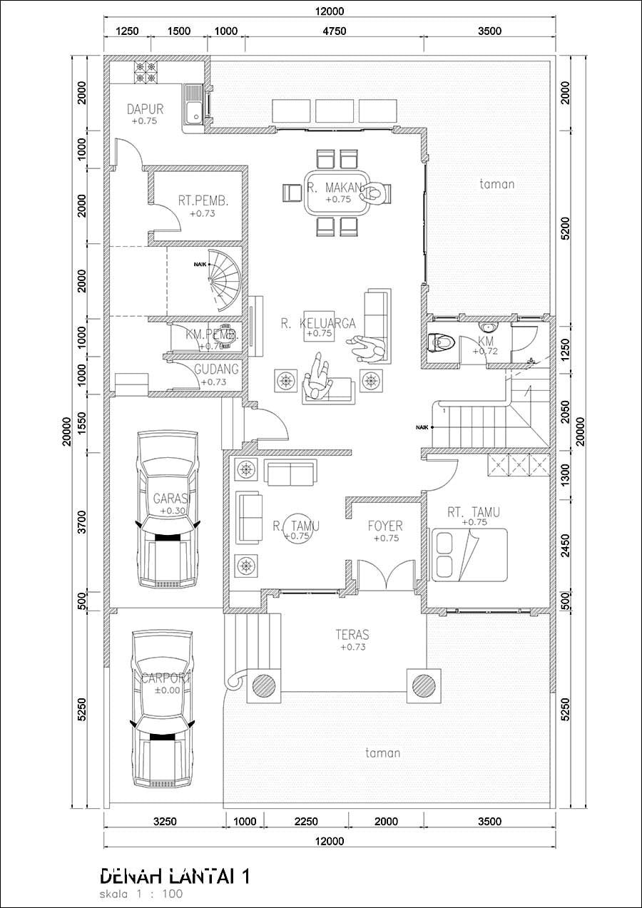 Detail Gambar Sketsa Rumah Impian Nomer 8