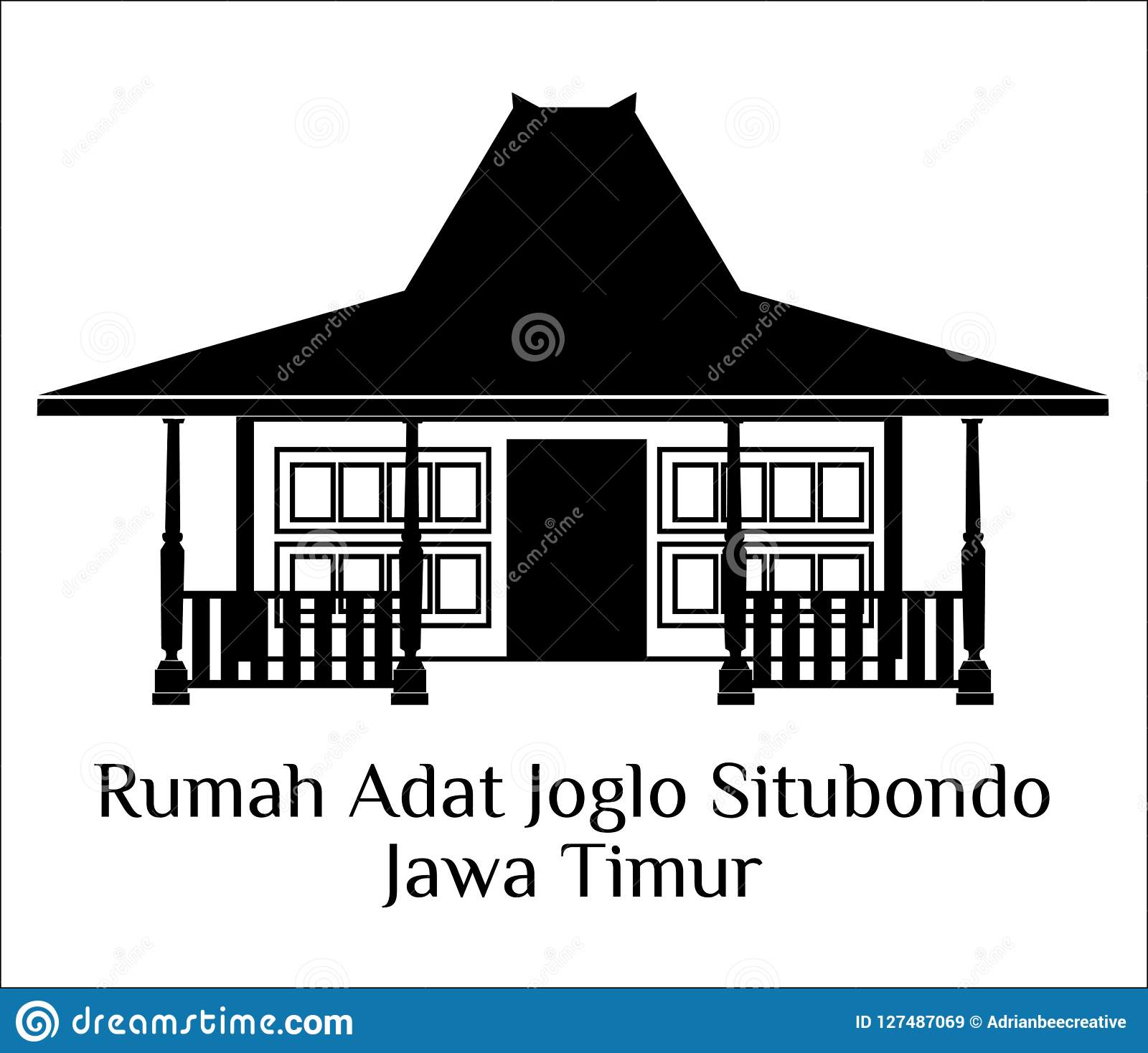 10 Contoh Gambar Gambar Sketsa Rumah Adat Joglo Bilarasa