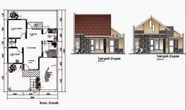 Detail Gambar Sketsa Rumah Sederhana Nomer 15