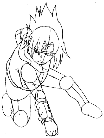 Detail Gambar Sketsa Sasuke Nomer 42
