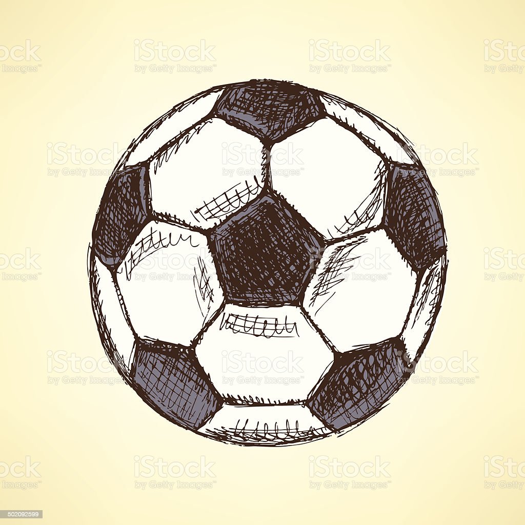 Download Gambar Sketsa Sepak Bola Nomer 22