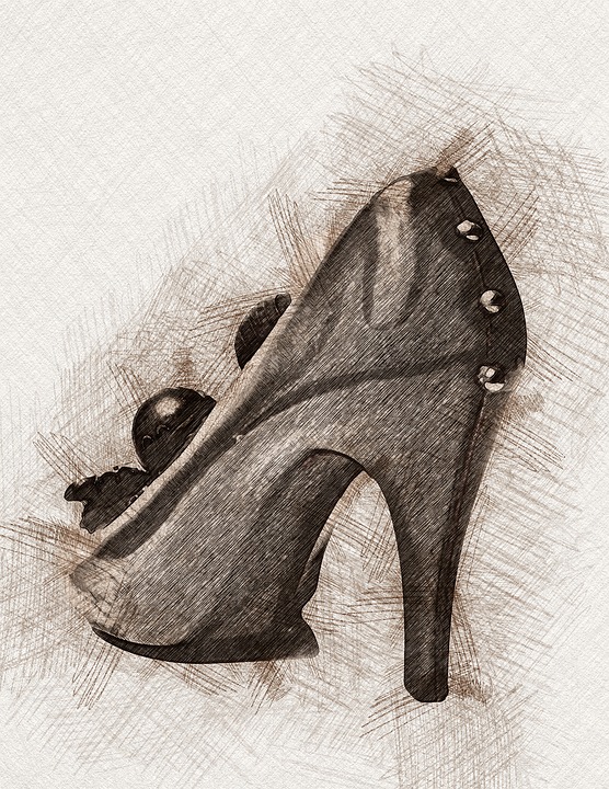 Detail Gambar Sketsa Sepatu Nomer 33