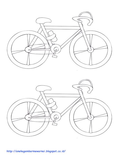 Detail Gambar Sketsa Sepeda Nomer 45