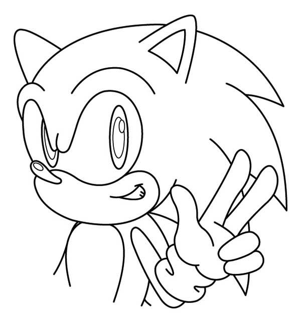 Detail Gambar Sketsa Sonic Nomer 19