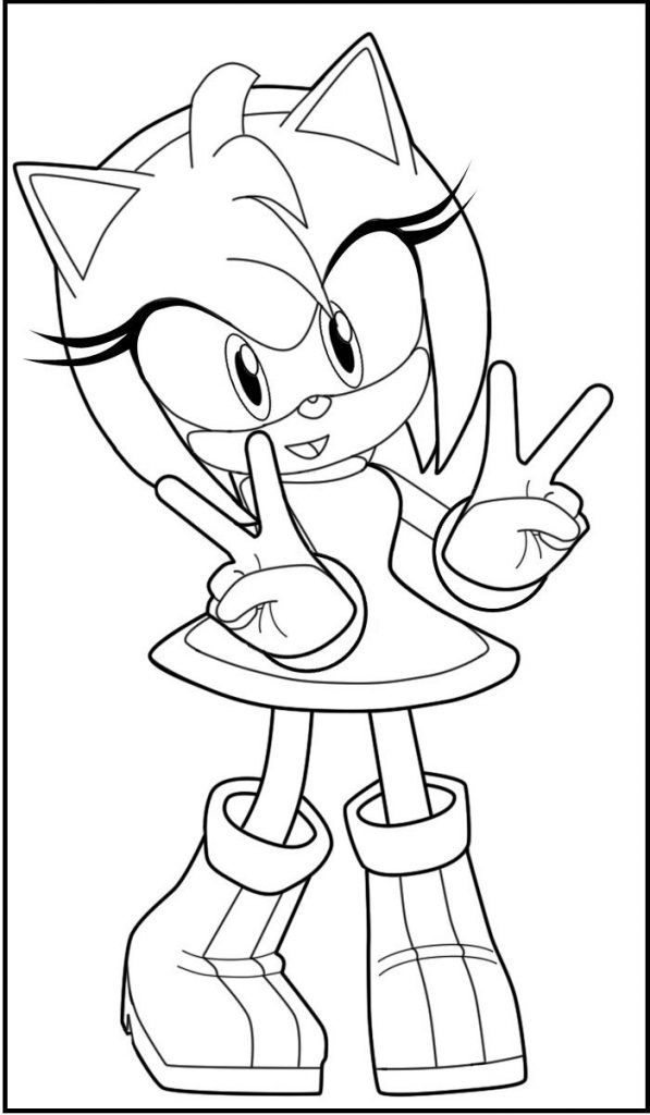 Detail Gambar Sketsa Sonic Nomer 24