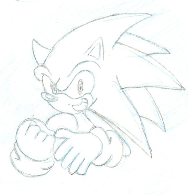 Detail Gambar Sketsa Sonic Nomer 29