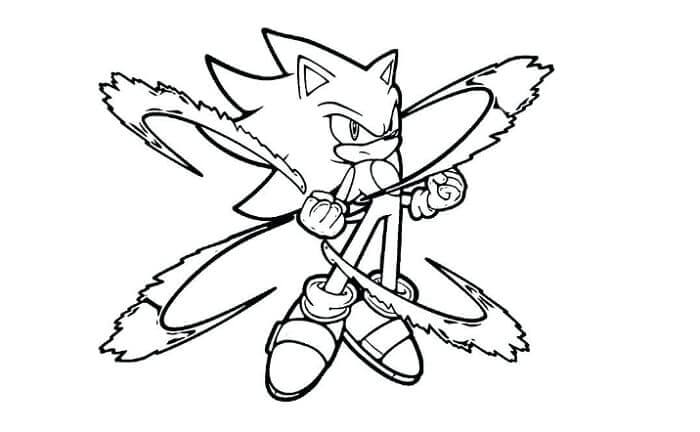 Detail Gambar Sketsa Sonic Nomer 9