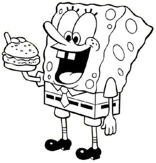 Detail Gambar Sketsa Spongebob Nomer 12