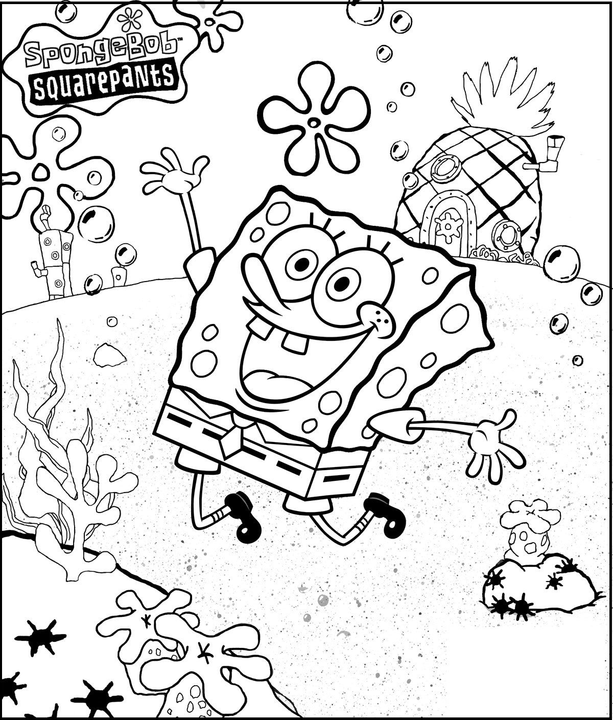 Detail Gambar Sketsa Spongebob Nomer 14