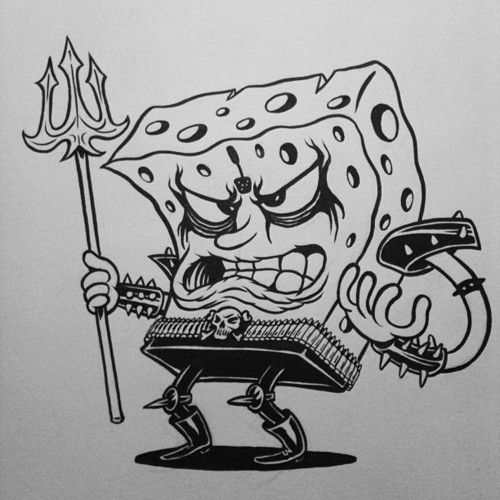 Detail Gambar Sketsa Spongebob Nomer 27