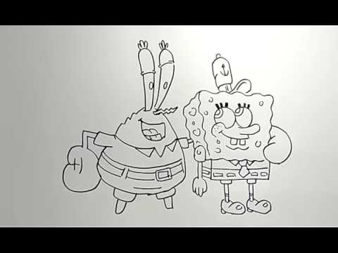 Detail Gambar Sketsa Spongebob Nomer 41