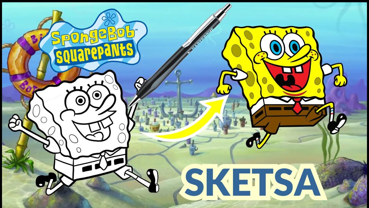 Detail Gambar Sketsa Spongebob Nomer 46