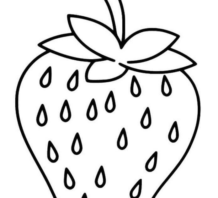 Detail Gambar Sketsa Strawberry Nomer 16
