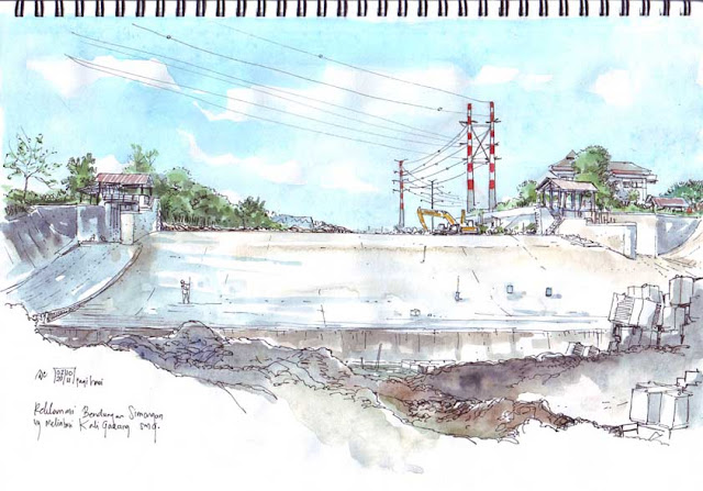 Detail Gambar Sketsa Sungai Nomer 54