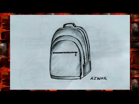 Detail Gambar Sketsa Tas Sekolah Nomer 10