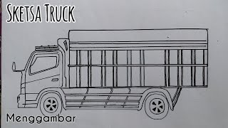 Detail Gambar Sketsa Truk Nomer 7