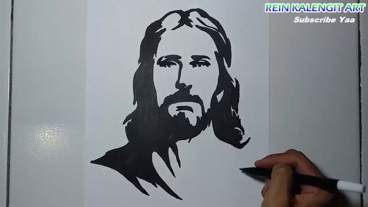 Detail Gambar Sketsa Tuhan Yesus Nomer 3