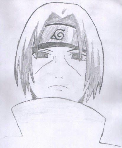 Detail Gambar Sketsa Uchiha Itachi Hd Nomer 13