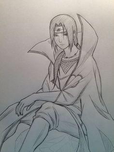 Detail Gambar Sketsa Uchiha Itachi Hd Nomer 18