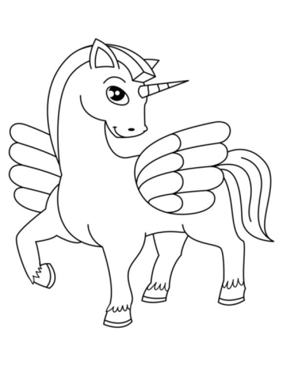 Detail Gambar Sketsa Unicorn Nomer 17