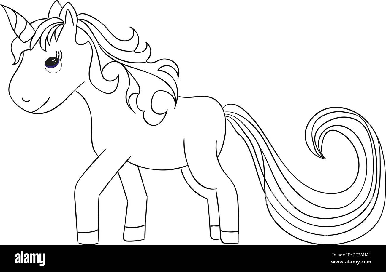 Detail Gambar Sketsa Unicorn Nomer 23