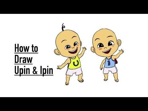 Detail Gambar Sketsa Upin Ipin Nomer 29