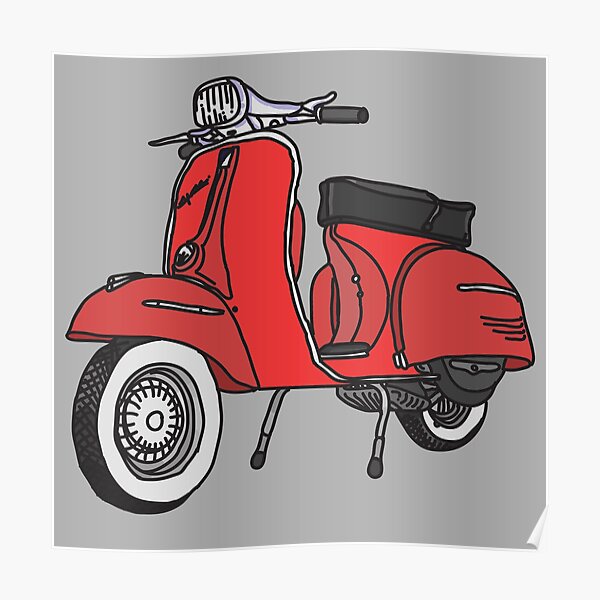 Detail Gambar Sketsa Vespa Nomer 15