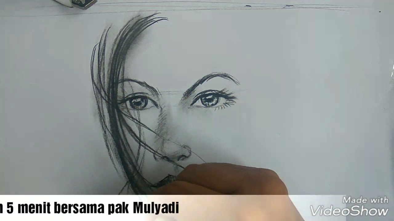 Detail Gambar Sketsa Wajah Nomer 4