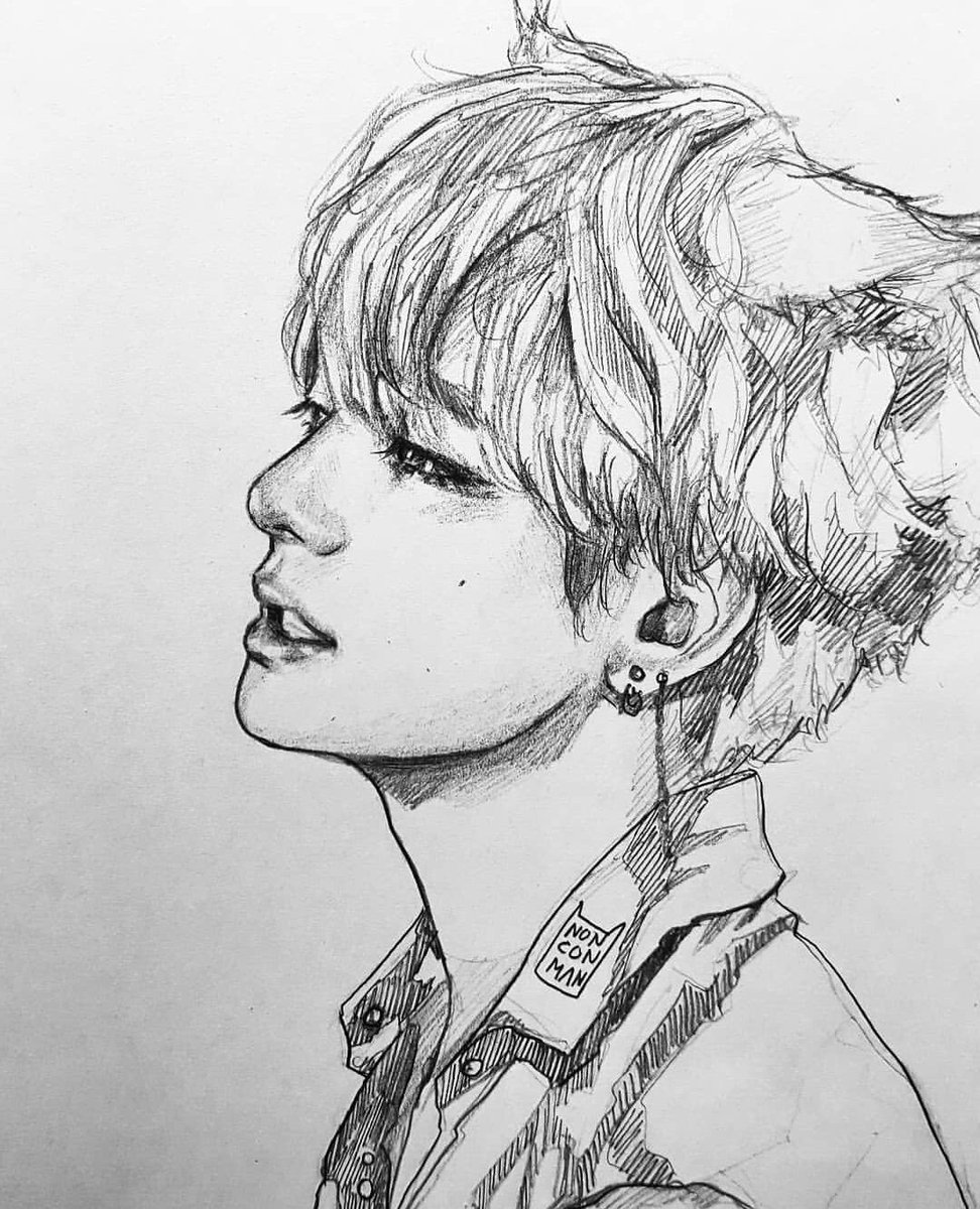 Detail Gambar Sketsa Wajah Jimin Bts Nomer 18