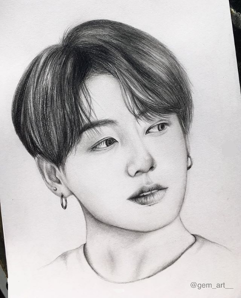 Detail Gambar Sketsa Wajah Jimin Bts Nomer 22