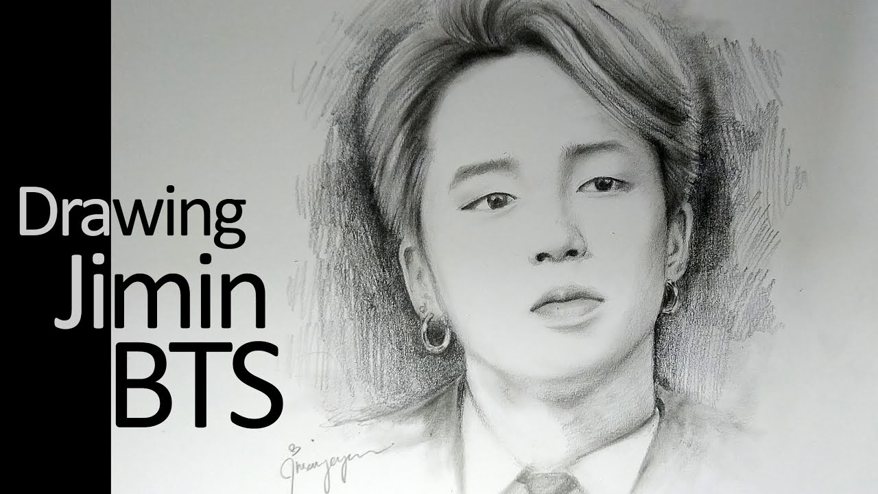 Detail Gambar Sketsa Wajah Jimin Bts Nomer 5