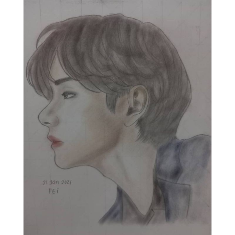 Detail Gambar Sketsa Wajah Jimin Bts Nomer 52