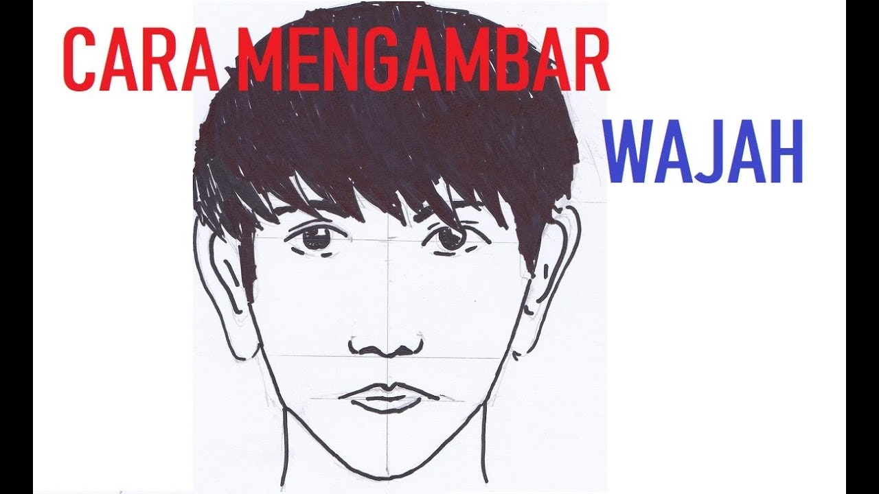 Detail Gambar Sketsa Wajah Mudah Nomer 49