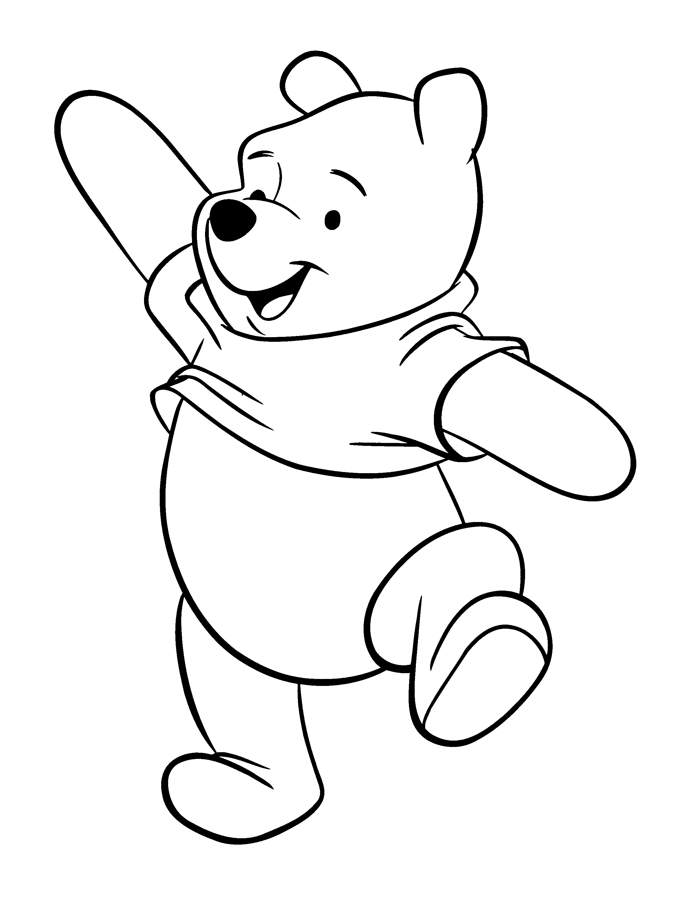 Gambar Sketsa Winnie The Pooh