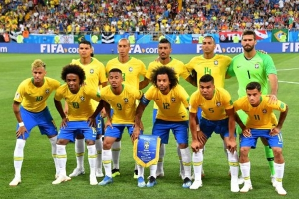 Detail Gambar Skuad Brasil 2018 Nomer 45