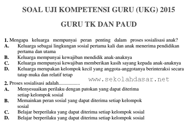 Detail Gambar Soal Paud Nomer 44