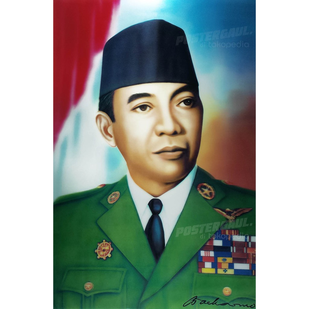 Detail Gambar Soekarno Berwarna Nomer 41