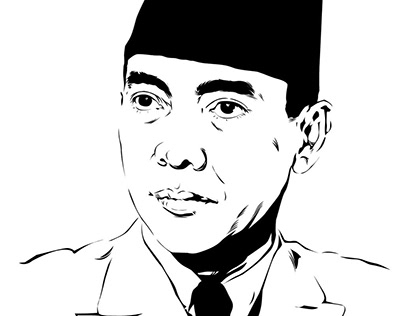 Detail Gambar Soekarno Hatta Hitam Putih Nomer 11