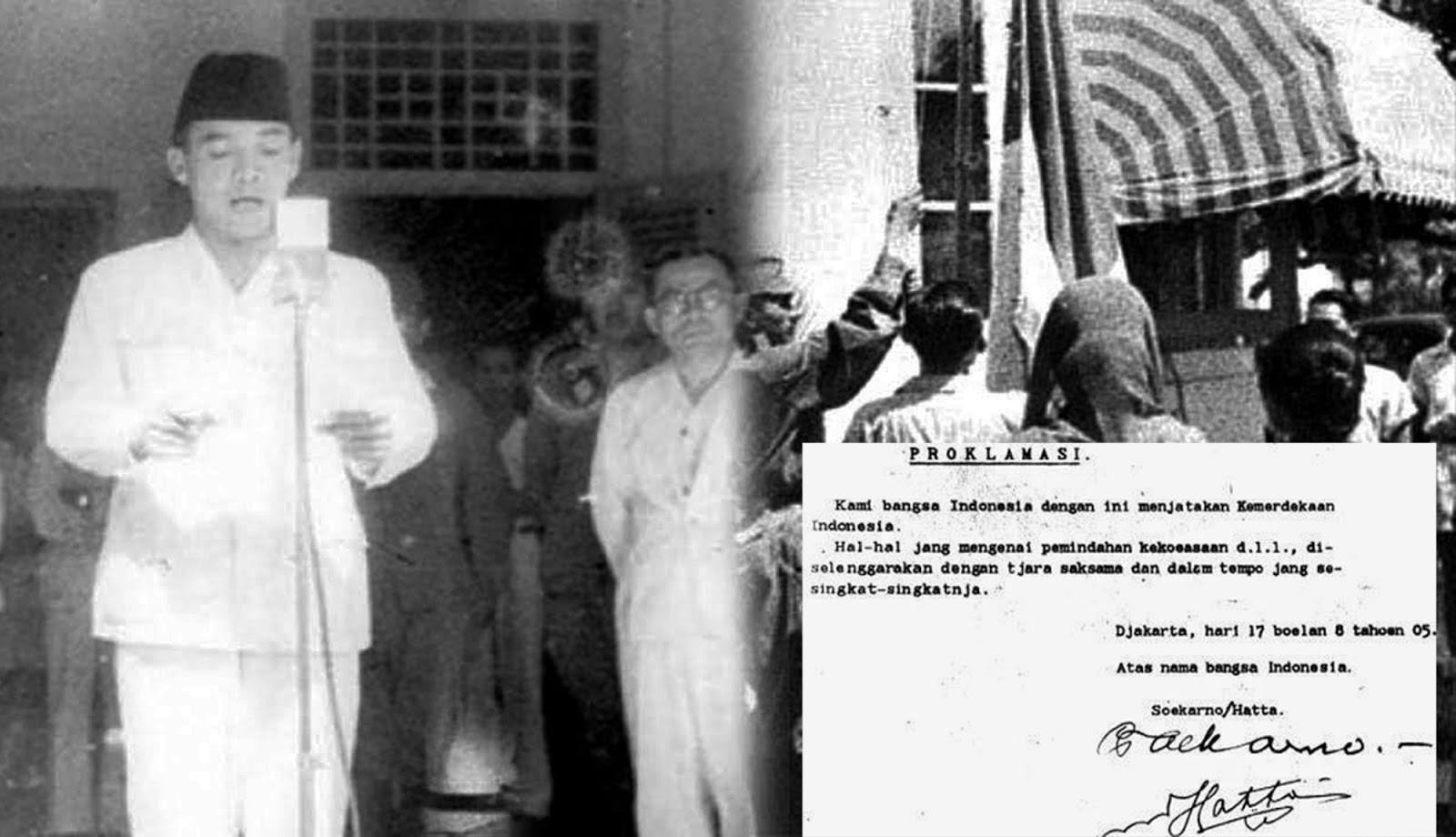 Detail Gambar Soekarno Hatta Saat Memproklamasikan Nomer 50