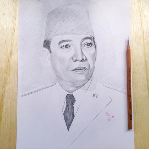 Detail Gambar Soekarno Hitam Putih Nomer 46