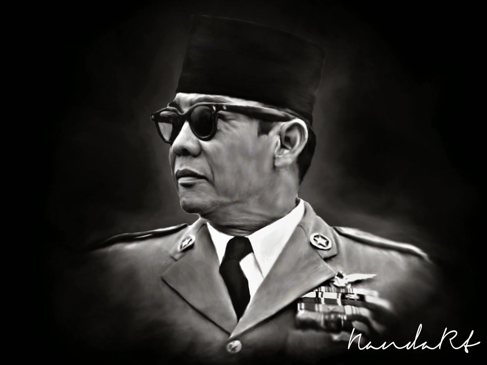 Detail Gambar Soekarno Hitam Putih Nomer 49